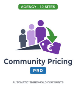 WC Community Pricing PRO Agency license — product graphic